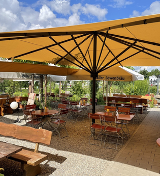 Balko's HEICamp Öhringen | Gaststätte mit Biergarten | © Touristikgemeinschaft Hohenlohe e. V. | Wohnmobilpark HEICamp