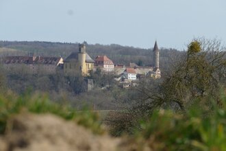 Blick auf Schloss Kirchberg | © Hohenlohe + Schwäbisch Hall Tourismus e. V.