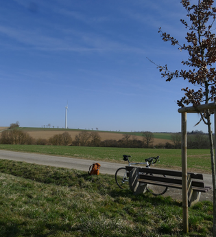 Gerabronn_OberamtsTour: Bank mit Lehne | © Hohenlohe + Schwäbisch Hall Tourismus e. V.