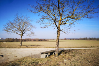 Rastmöglichkeit an der JuheTour zw. Schwäbisch Hall und Vellberg | © Hohenlohe + Schwäbisch Hall Tourismus e. V.