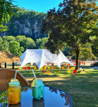Drinks in der Abona Beach | © Landratsamt Rhein-Neckar-Kreis