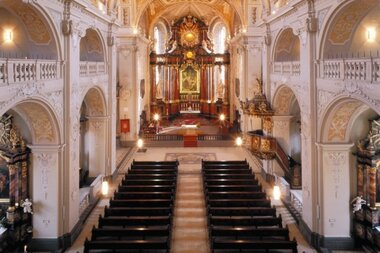 Altarraum der Basilika in Waldürn | © Stadt Walldürn