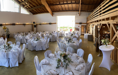 Eventhalle auf dem Amalienhof | Hochzeitslocation & Firmenevents | Beilstein | HeilbronnerLand | © Weinstube Amalienhof