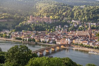 Altstadtpanorama von Heidelberg | © Heidelberg Marketing GmbH / TOBIAS SCHWERDT