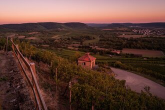 Sonnenuntergang am Scheuerberg Neckarsulm | © Touristikgemeinschaft HeilbronnerLand e.V.