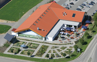 Luftbild vom Regionalmarkt | © Foto: Bäuerliche Erzeugergemeinschaft