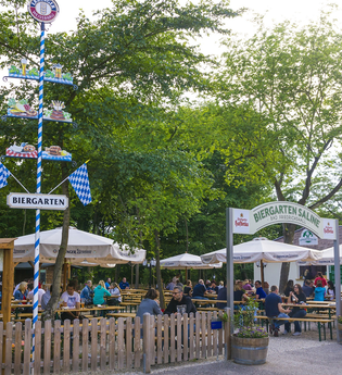 Biergarten Saline | RadServiceStation | Bad Friedrichshall im HeilbronnerLand | © Biergarten Saline | Horn & Goslar GmbH & Co. KG