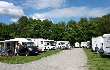 Biergarten Wohnmobilpark Schwarzach am Wildpark
