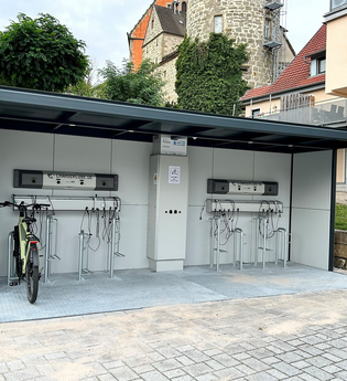 Obersontheim  Charge Cube | © Hohenlohe + Schwäbisch Hall Tourismus e. V.