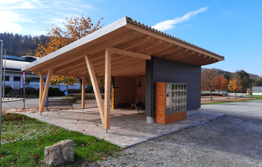 Bike Point_Lebensmittelautomat | © Hohenlohe Schwäbisch Hall