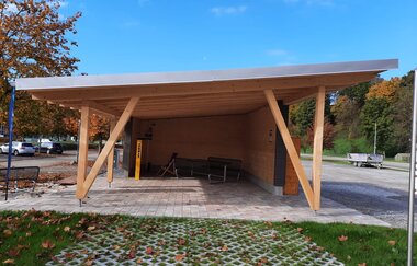 Bike Point_Reparaturstation | © Hohenlohe Schwäbisch Hall