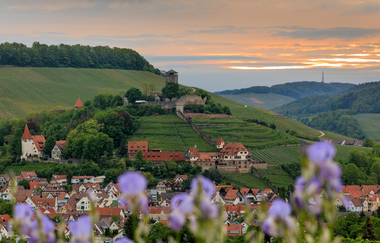 Sonnenuntergang auf Hohenbeilstein | © Schlossgut Hohenbeilstein