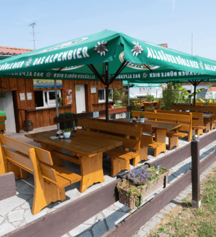 Bistro-Café-Kiosk am See | © Hohenloher Perlen