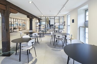 Kocherwerk Forchtenberg-Ernsbach: Bistro | © Touristikgemeinschaft Hohenlohe e. V. | Kocherwerk