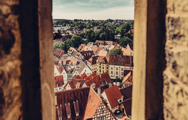 Ausblick vom Blauen Turm auf die Altstadt | © Stadt Bad Wimpfen