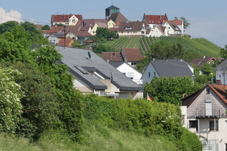 Blick auf Kirchberg Hohenhaslach | © Stadt Sachsenheim