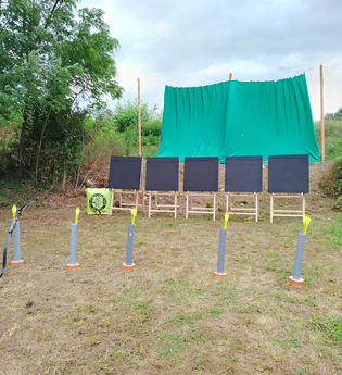 Bogenplatz | Bogenpfade | Oedheim | HeilbronnerLand | © Bogenpfade