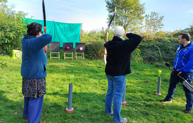 Einsteigerkurs Bogenschießen | Bogenpfade | Oedheim | HeilbronnerLand | © Bogenpfade