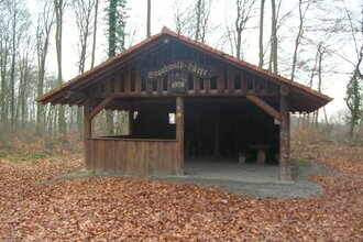 Brandwaldhütte Kraichtal-Unteröwisheim | © Land der 1000 Hügel - Kraichgau-Stromberg