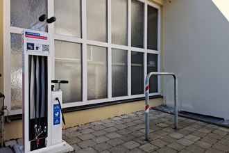 Bühläckerschule | RadSERVICE-Punkt | © Stadtverwaltung Gaildorf