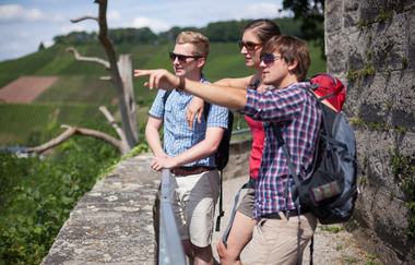 Aussichtspunkt Burg Hohenbeilstein | HeilbronnerLand | © Touristiskgemeinschaft HeilbronnerLand