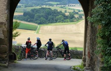 Radweg | Burg Hornberg | Neckarzimmern | © Rose Schweizer