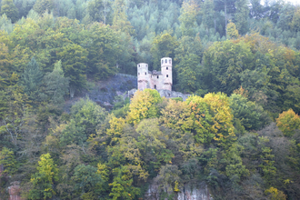 Burg Schadeck bei Neckarsteinach | © Touristikgemeinschaft Odenwald e.V.