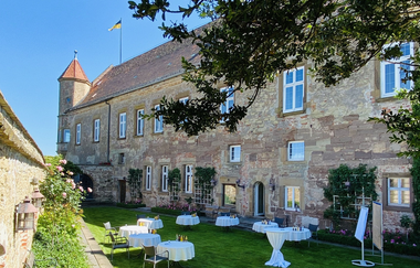 Burg Stettenfels Tagung im Freien | Untergruppenbach | HeilbronnerLand | © Burg Stettenfels