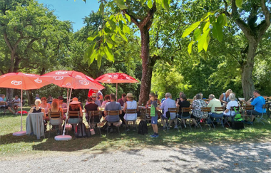 Burgbergturm Crailsheim Biergarten