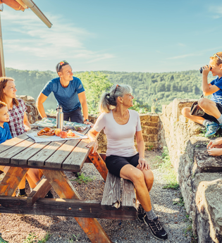 Burgruine Löwenstein | Burgkiosk | Weinsbergertal | © Tourismus im Weinsberger Tal e.V.