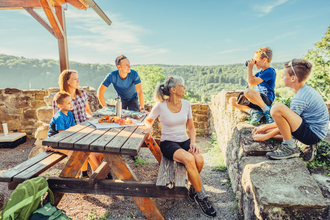 Burgruine Löwenstein | Burgkiosk | Weinsbergertal | © Tourismus im Weinsberger Tal e.V.