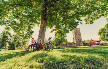 Burgruine Löwenstein | Aussichtsturm HeilbronnerLand | © Touristikgemeinschaft HeilbronnerLand