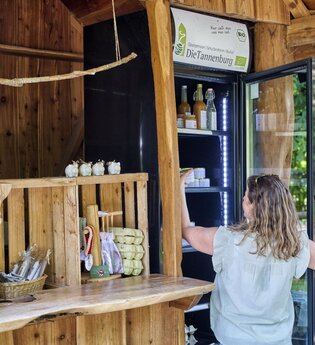 Tannenburg in Bühlertann: Burglädle | © Hohenlohe + Schwäbisch Hall Tourismus e. V.