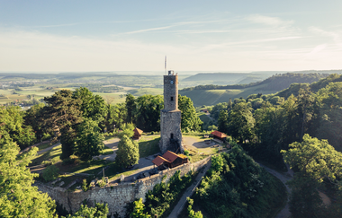 Burgruine Löwenstein | Aussichtsturm HeilbronnerLand | © Touristikgemeinschaft HeilbronnerLand