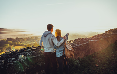 Aussicht von der Burgruine Weibertreu | Weinsberg | HeilbronnerLand | © Touristikgemeinschaft HeilbronnerLand