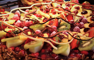 Obstkuchen des Cafés am Markt in Schwäbisch Hall | © Hohenlohe + Schwäbisch Hall Tourismus e. V.