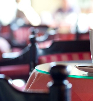 Innenraum im Café am Solebad | © Café am Solebad