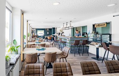 Haus Jagstblick  - Café Schlossblick  - Innenansicht Café