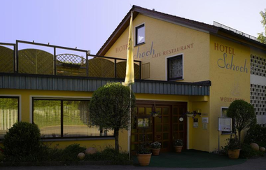 Hotel Café Restaurant Schoch in Mainhardt: Außenansicht | © Hohenlohe Schwäbisch Hall