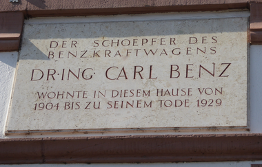 Carl Benz Haus in Ladenburg | © Beate Otto