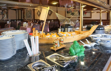 China-Restaurant Shanghai, Eppingen, Innenansichten Buffet | © Stadt Eppingen