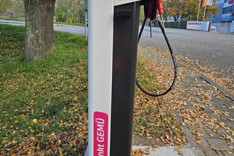 Radservice-Punkt in Ingelfingen mit Werkzeug | © Touristikgemeinschaft Hohenlohe e. V. | Landratsamt Hohenlohekreis