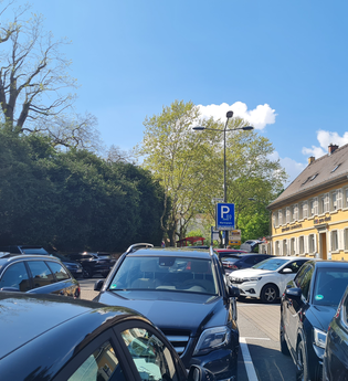 D3 Parkplatz Marktplatz/Hermannshof | © TI Weinheim