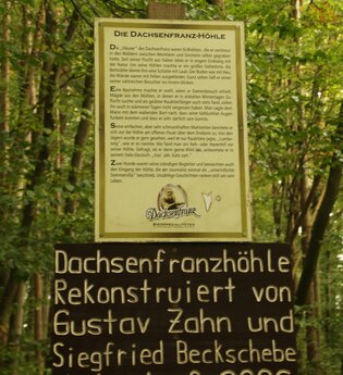 Dachsenfranz-Höhle zwischen Dielheim und Horrenberg | © Landratsamt Rhein-Neckar-Kreis