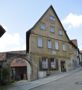 Das Haus am ehemaligen Stadttor Kraichtal-Gochsheim | © Foto von Marcel Hasübert