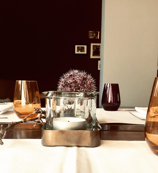 Tischdeko Kerze | © Susanne Barth