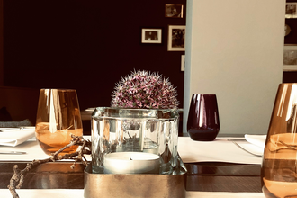 Tischdeko Kerze | © Susanne Barth