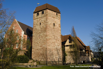 Pulverturm am Naturparkzentrum in Eberbach | © Stadt Eberbach/Andreas Held