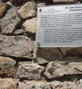 Der Standort Rotes Tor (Tränktor) in Kraichtal-Gochsheim | © Land der 1000 Hügel - Kraichgau-Stromberg