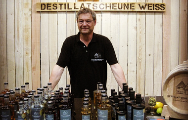 Destillat-Scheune Weiss | Brennerei | Wüstenrot | Neulautern | Weinsbergertal | © Tourismus im Weinsberger Tal e.V.